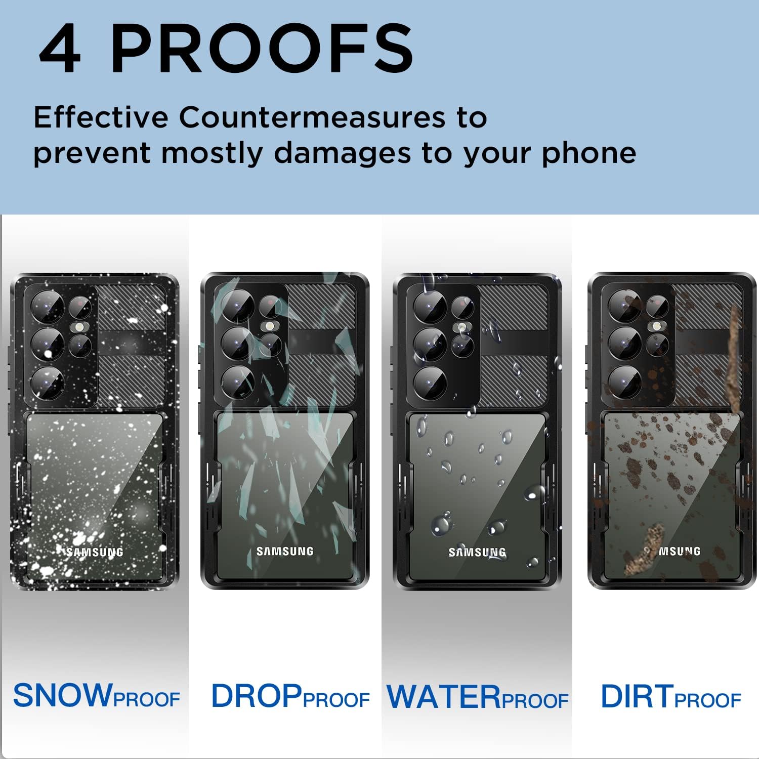 Samsung Galaxy S23 Ultra Case Waterproof
