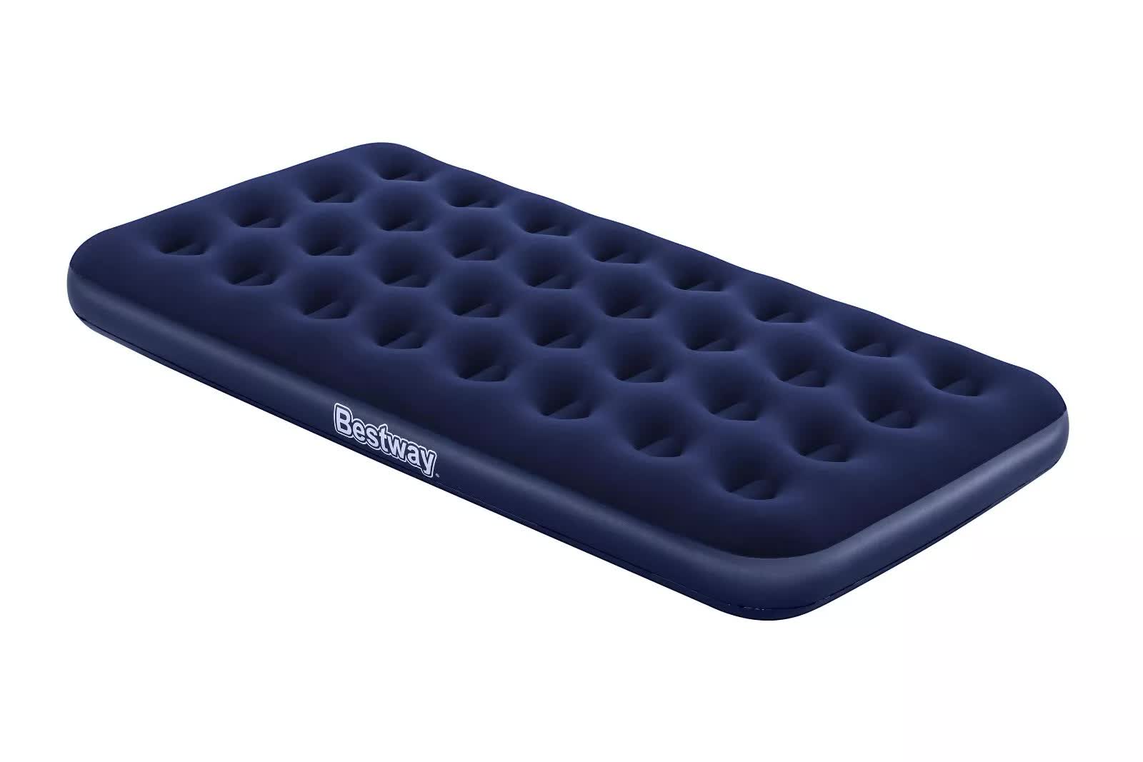 Bestway 1.88m x 99cm x 22cm Air Mattress Twin Indoor/Outdoor Heavy Duty Durable Camping