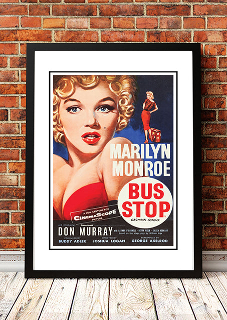 Marilyn Monroe โBus Stopโ Framed Movie Poster! - Framed A3