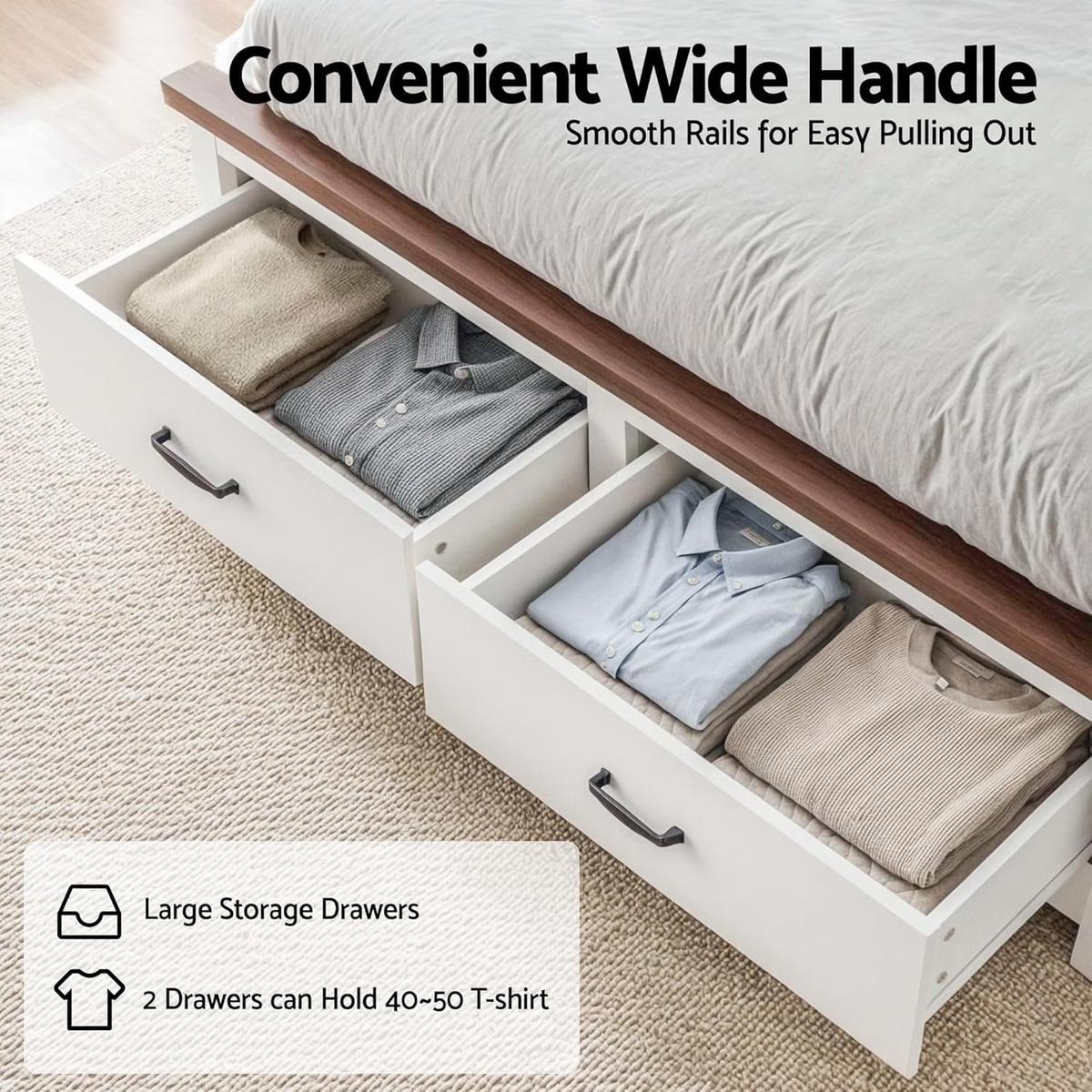 Artiss Queen Wooden Bed Frame and 2 Bedside Table Bedroom Furniture Set