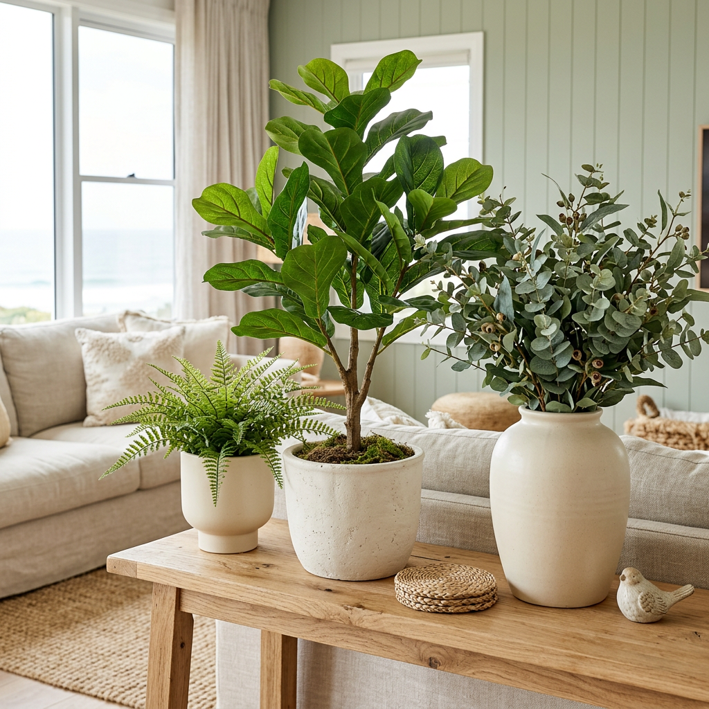 Artificial plants and greenery