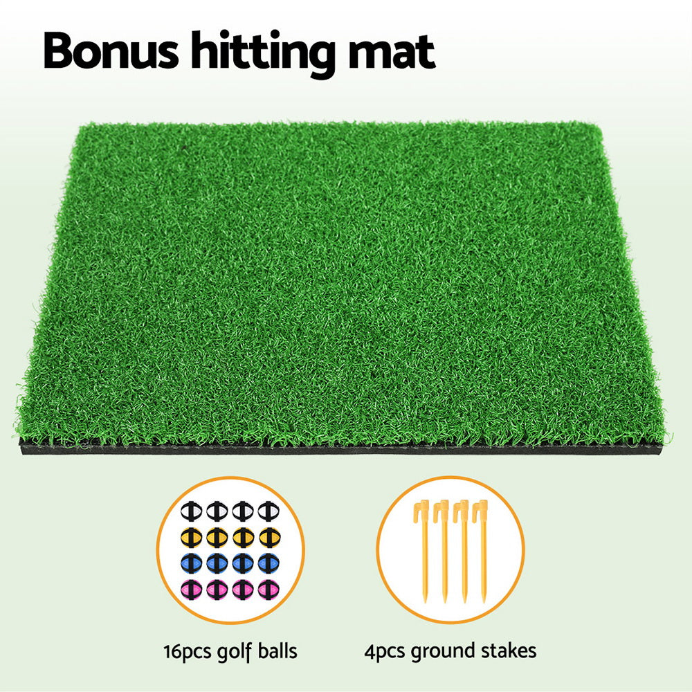 Everfit Golf Chipping Game Mat Indoor Outdoor Practice Training Aid Set