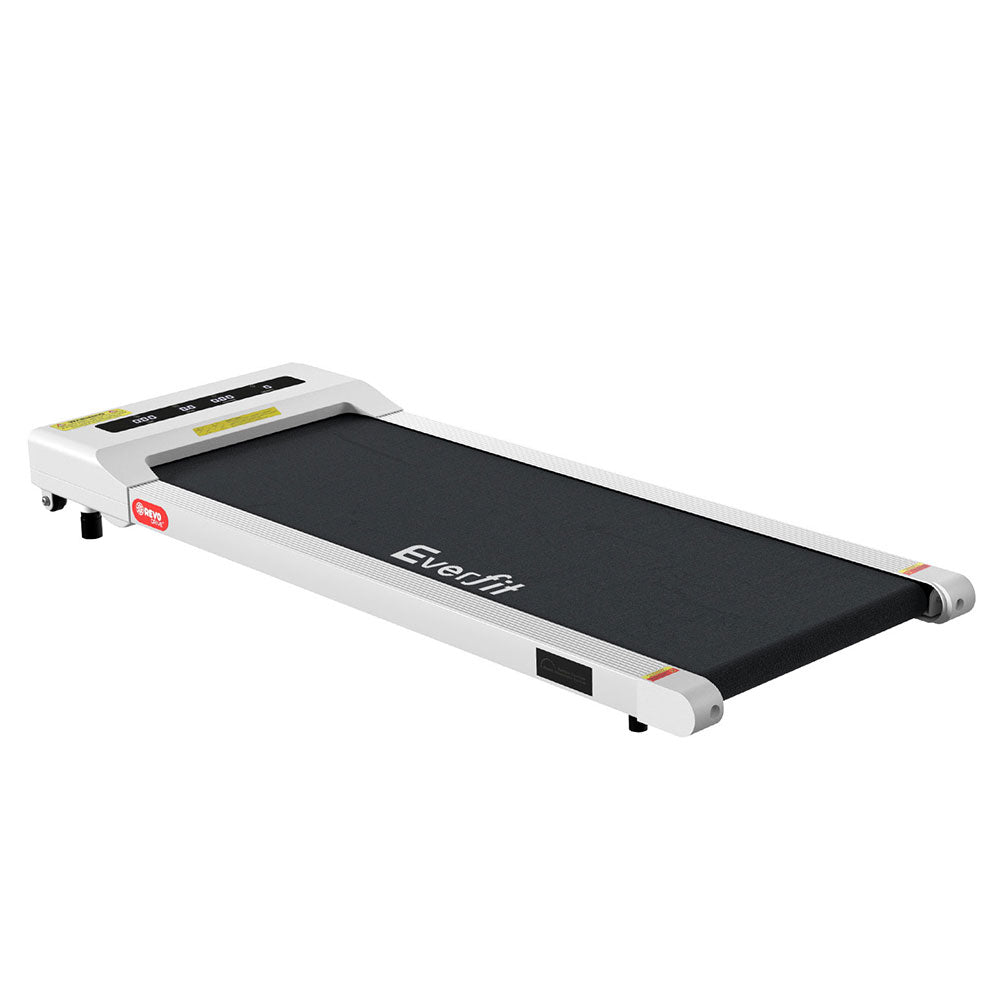 Everfit Treadmill Electric Walking Pad Home Gym Office Fitness 360mm White