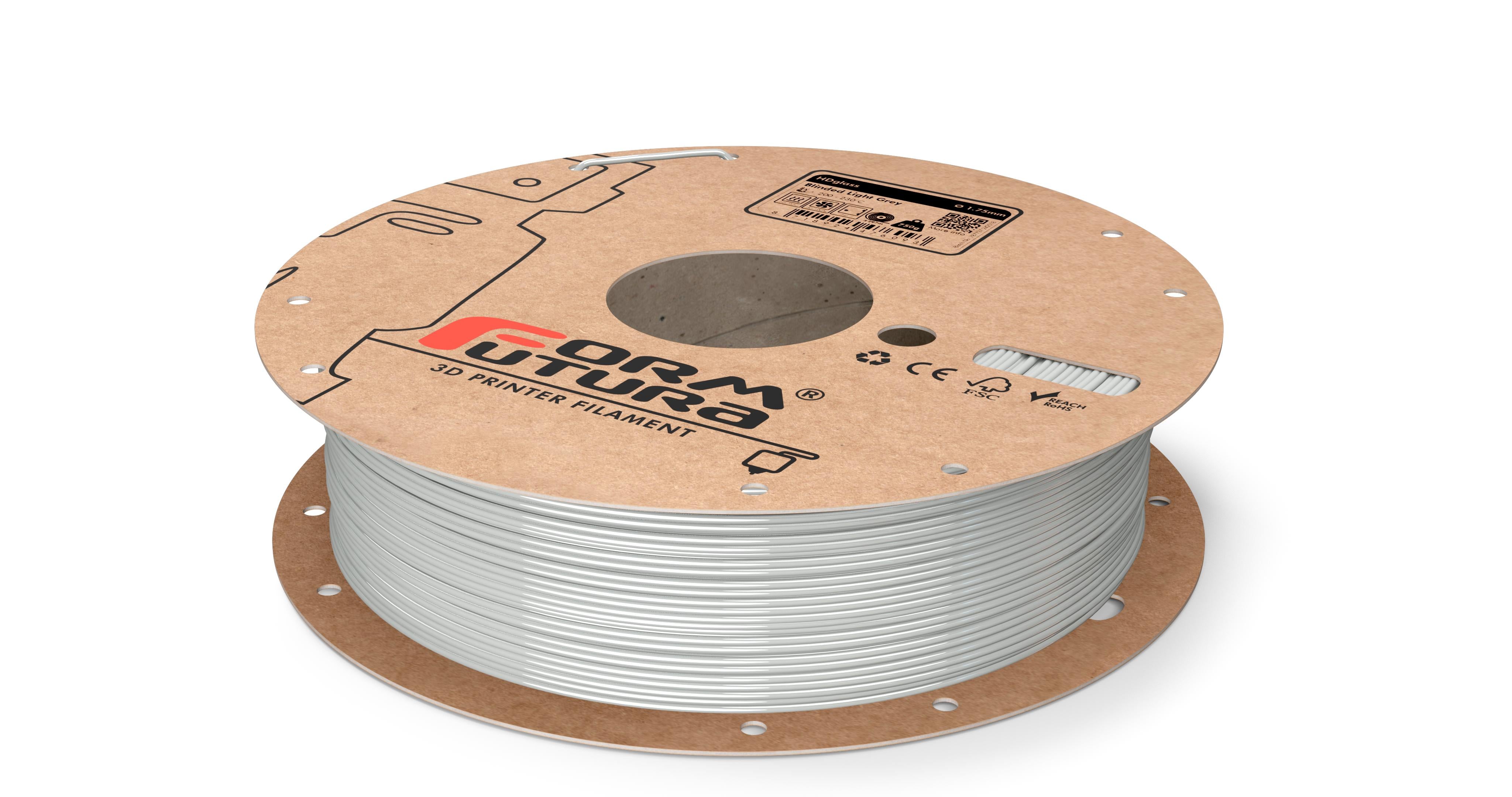 PETG Filament HDglass 1.75mm Blinded Light Grey 8000 gram (On Demand) 3D Printer Filament