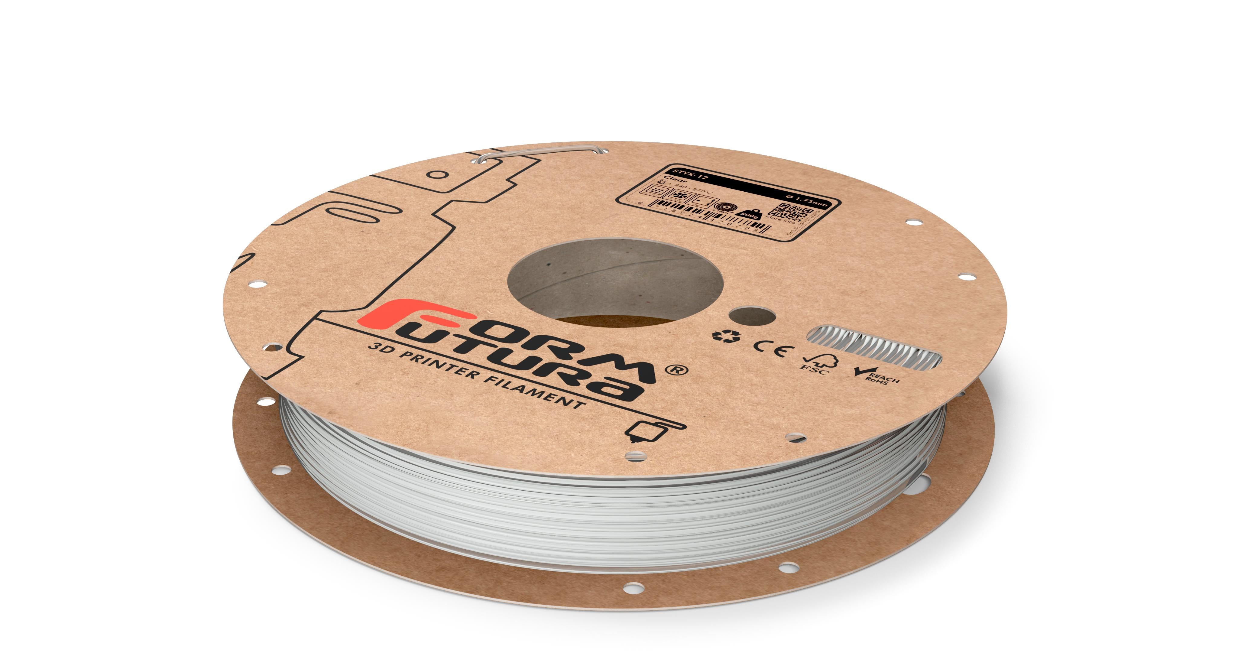 PA Nylon Filament STYX-12 1.75mm 500 gram Clear 3D Printer Filament