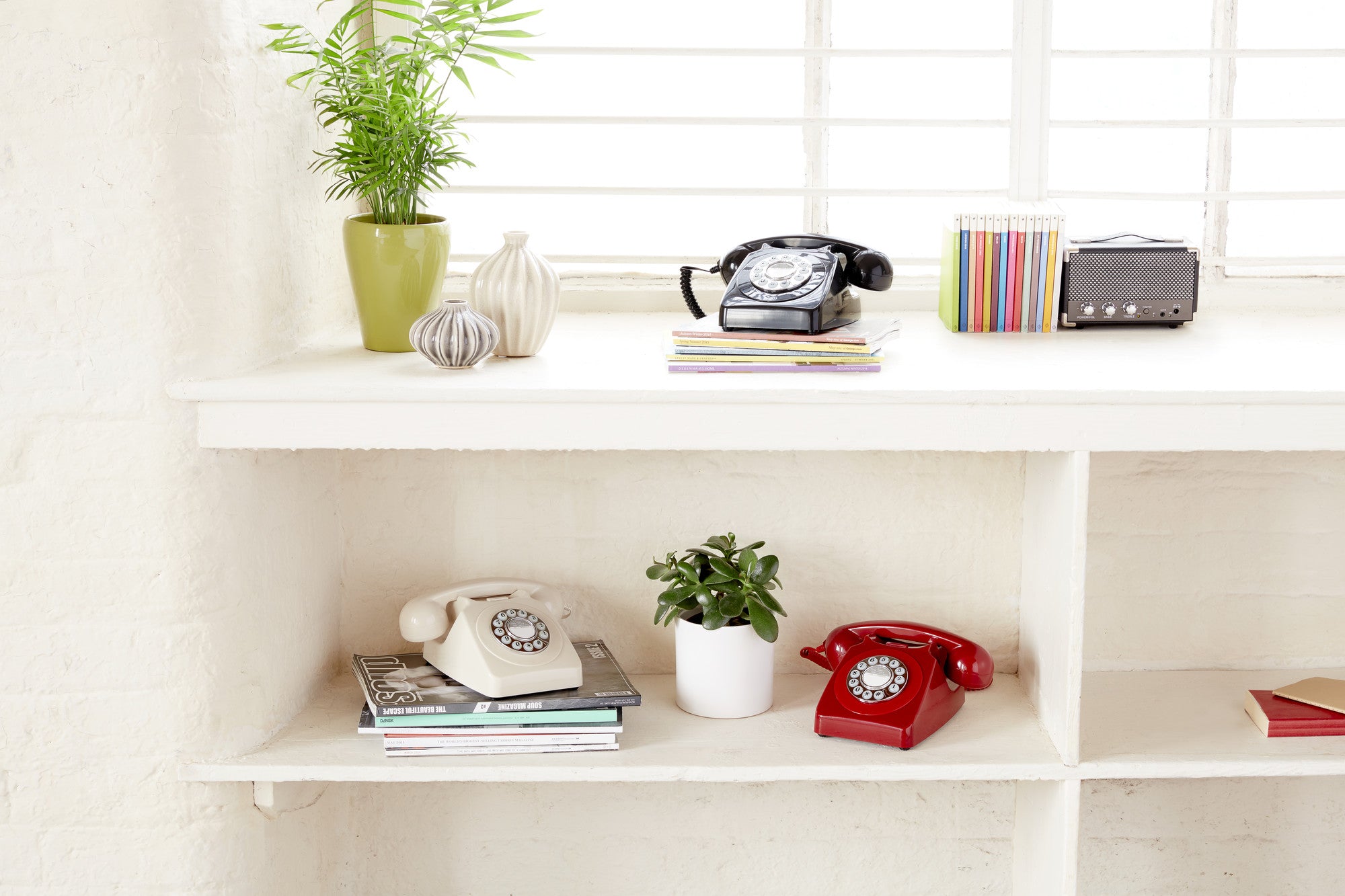 GPO RETRO GPO 746 PUSH BUTTON TELEPHONE - IVORY