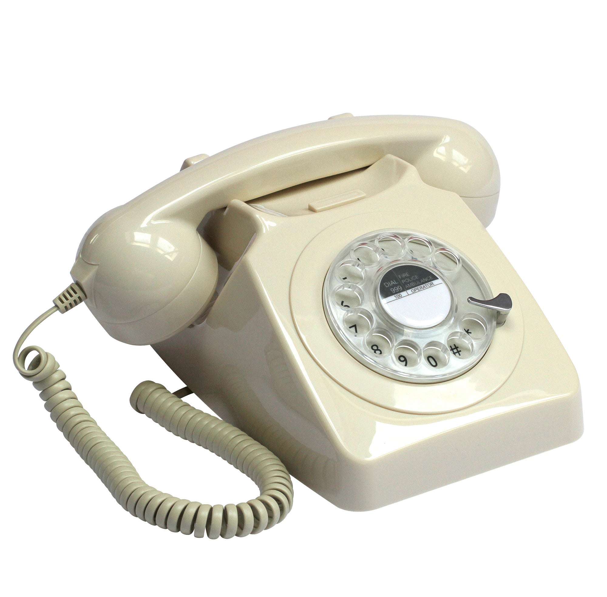 GPO RETRO GPO 746 ROTARY TELEPHONE - IVORY