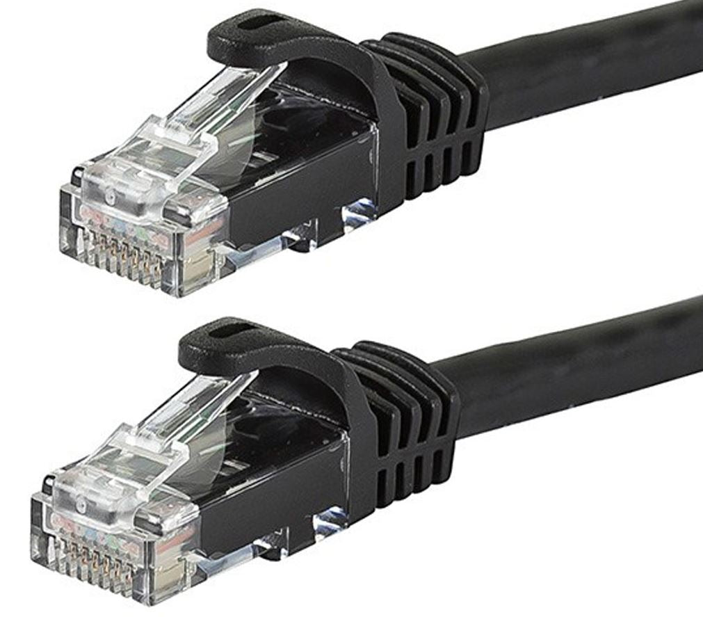 ASTROTEK CAT6 Cable 30m - Black Color Premium RJ45 Ethernet Network LAN UTP Patch Cord 26AWG-CCA PVC Jacket