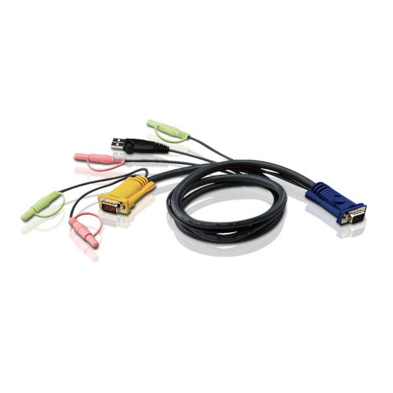 Aten 1.8m USB KVM Cable with Audio to suit CS173xB, CS173xA, CS175x\'