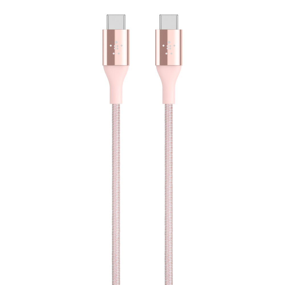 BELKIN MIXIT DuraTek USB-C Cable (USB Type-C ) - ROSE GOLD (F2CU050bt04-C00), Fast Charge Compatible, Flexible insulation reduces friction