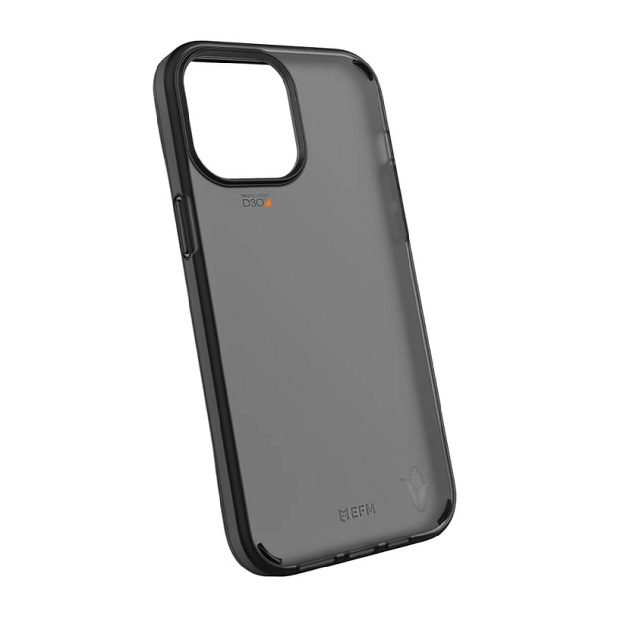 FORCE TECHNOLOGY Bio+ Case Armour with D3O Bio for iPhone 13 Pro Max (6.7') - Smoke Clear (EFBIOAE193SMC), Bio-Degradable/Recyclable, Bio-Degradable/Recyclable