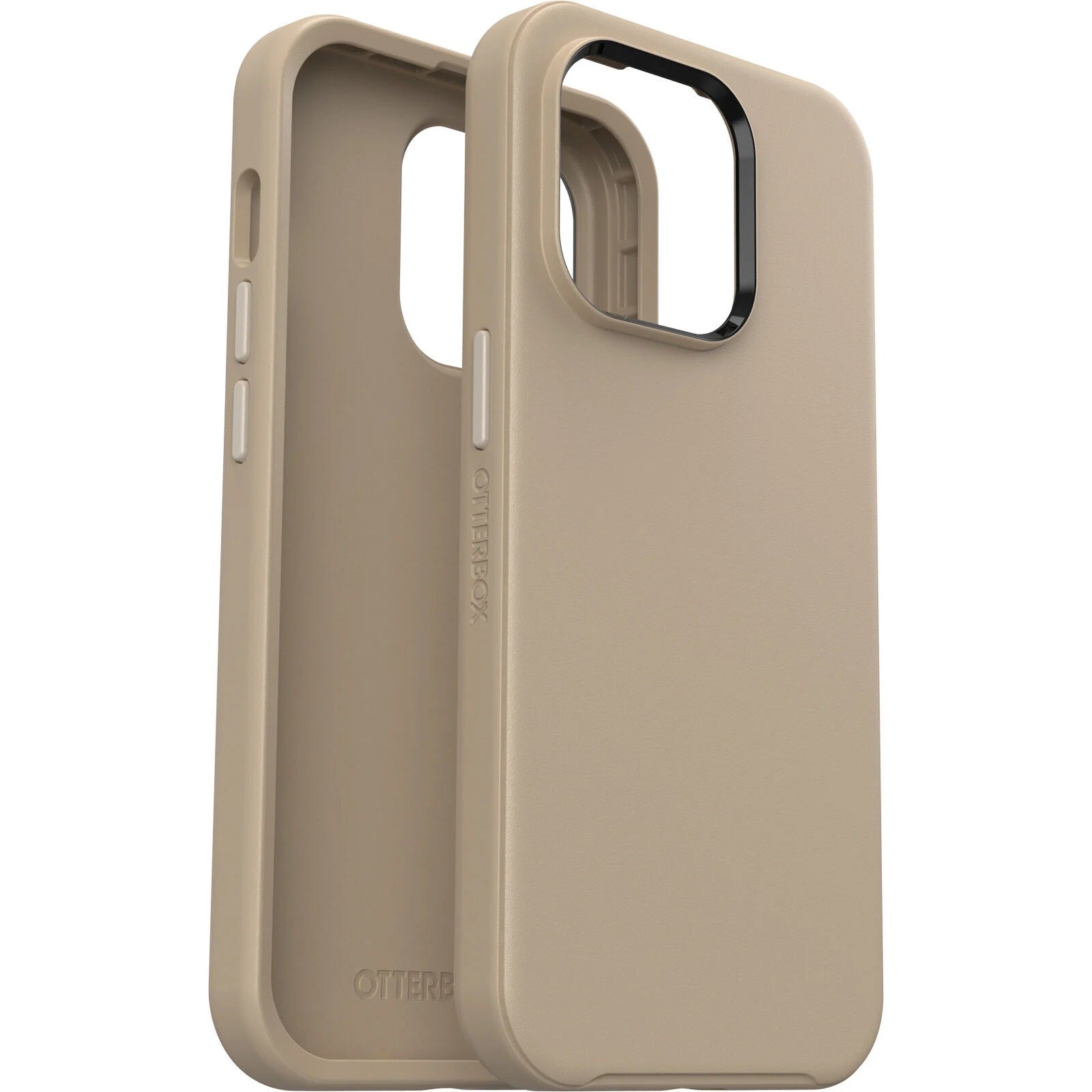 OTTERBOX Apple iPhone 14 Pro Symmetry Series Antimicrobial Case - Don't Even Chai (Brown) (77-88511), 3X Military Standard Drop Protection