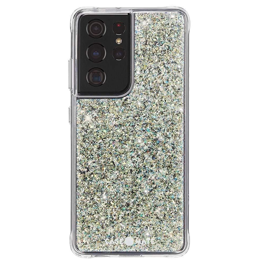 FORCE TECHNOLOGY Twinkle Case - For Samsung Galaxy S21 Ultra 5G - Stardust w/ Micropel