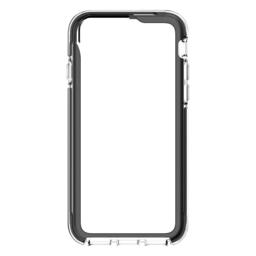FORCE TECHNOLOGY Aspen Case for Apple iPhone 6/6s/7/8/SE- Clear/ Black (EFCDUAE137CLB), Shock and drop protection - 6-meter drop tested, D3O Impact Protection