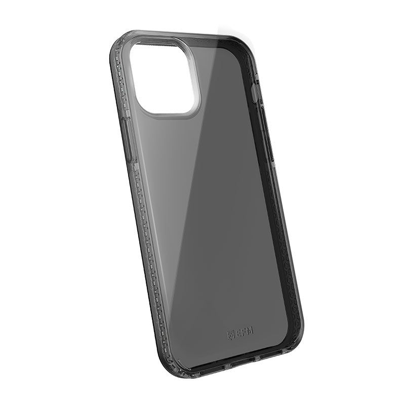 FORCE TECHNOLOGY Zurich Case for Apple iPhone 12 mini - Smoke Black (EFCTPAE180SMB), Antimicrobial, 2.4m Military Standard Drop Tested, Compatible with MagSafe