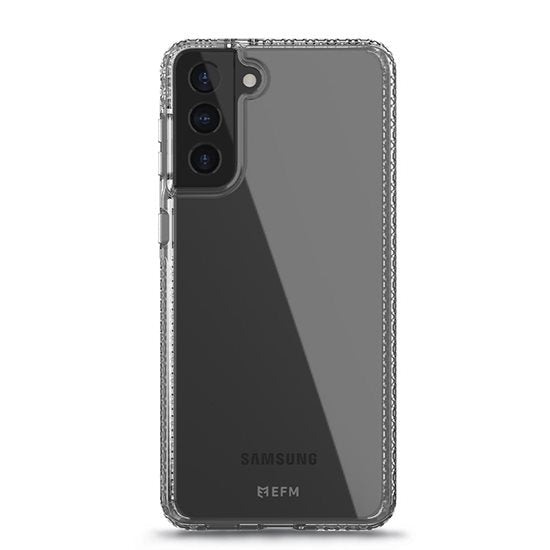 FORCE TECHNOLOGY Zurich Case for Samsung Galaxy S21 5G - Clear (EFCTPSG270CLE), Antimicrobial, Shock and drop protection, 2.4m Military Standard Drop Tested