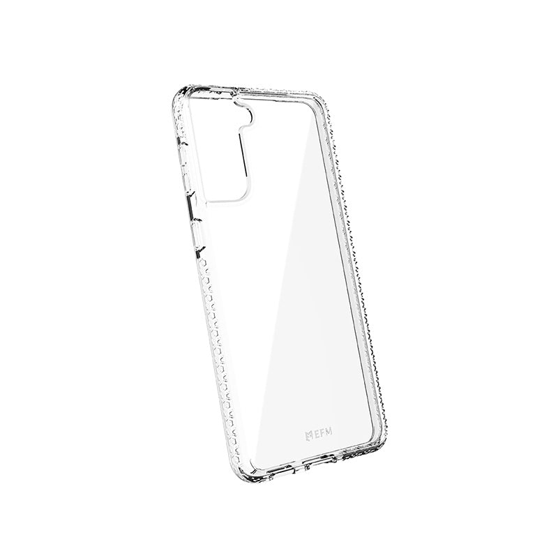 FORCE TECHNOLOGY Zurich Case for Samsung Galaxy S21+ 5G - Clear (EFCTPSG271CLE), Antimicrobial, 2.4m Military Standard Drop Tested, Shock & Drop Protection