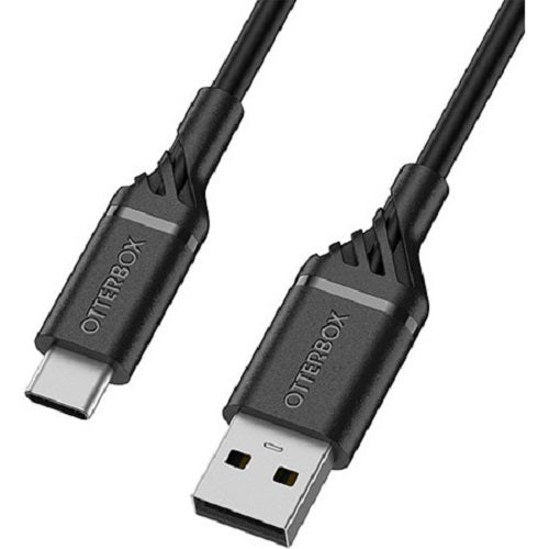 OTTERBOX USB-C To USB-A 1 Meter USB 2.0 Cable - Black