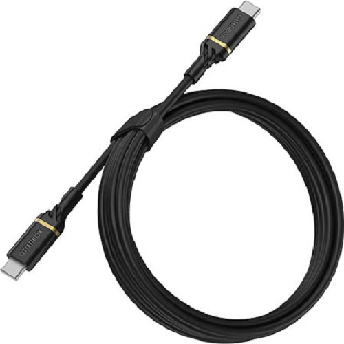 OTTERBOX USB-C To USB-C 2 Meter Fast Charge USB 2.0 / USB PD Cable - Black Shimmer ( USB C To USB C ) - Durable, trusted and built to last