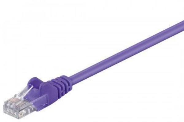 Shintaro Cat5e Patch Lead Purple 0.3m (New Retail Pack)