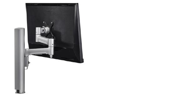 Atdec AWM Single monitor arm solution - dynamic arm - 400mm post - F Clamp - black