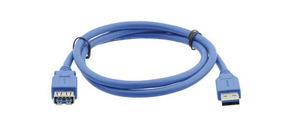 Kramer USB 3.0 A (M) to A (F) Extension Cable - 50ft (Cables & Connectors - Standard Cable Assemblies)