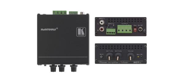 Kramer Stereo Power Amplifier/Mixer (40 Watts per Channel) (Power Amplifiers)