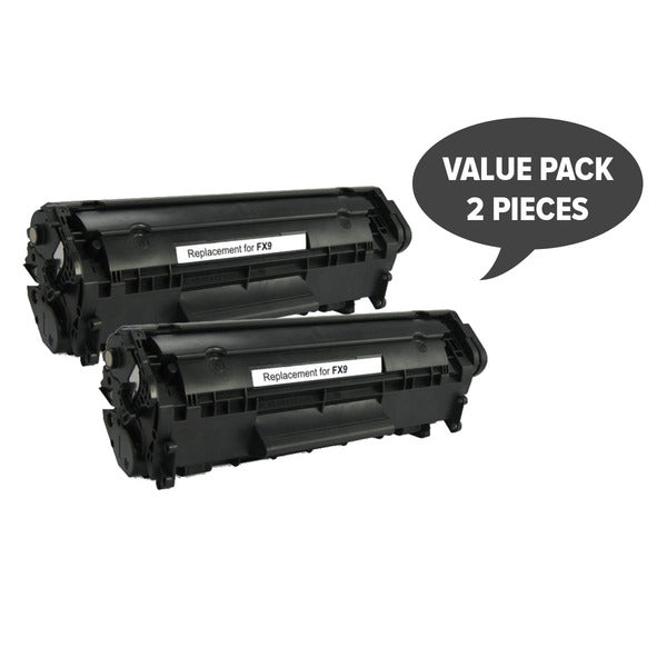 FX-9 Black Premium Generic Toner (Set of 2)