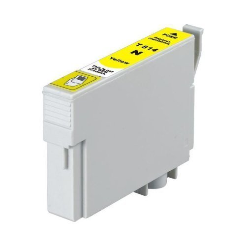 Compatible Premium Ink Cartridges T0814N Yellow Inkjet Cartridge - for use in Epson Printers