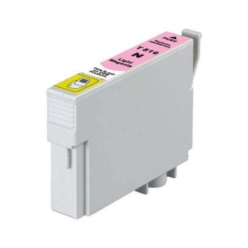Compatible Premium Ink Cartridges T0816N Light Magenta Inkjet Cartridge - for use in Epson Printers