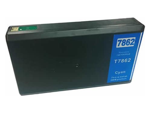 Compatible Premium Ink Cartridges T7862 Standard Cyan Inkjet Cartridge - for use in Epson Printers
