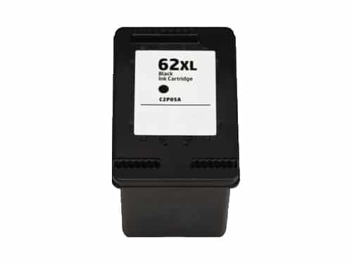 Compatible Premium Ink Cartridges 62XL High Capacity Black Cartridge - for use in HP Printers