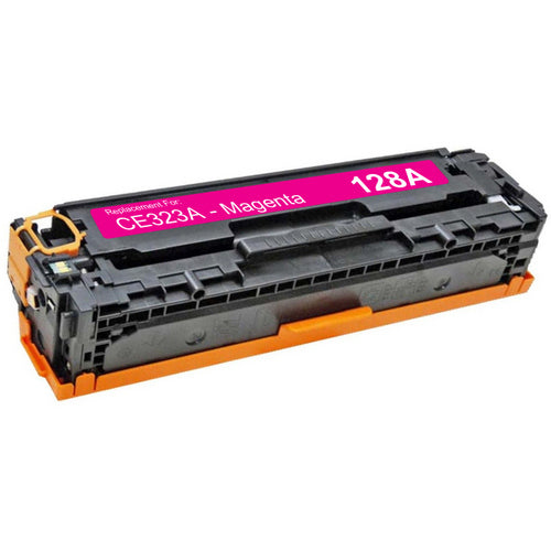 Compatible Premium Toner Cartridges CE323A (128A) Magenta Toner - for use in HP Printers