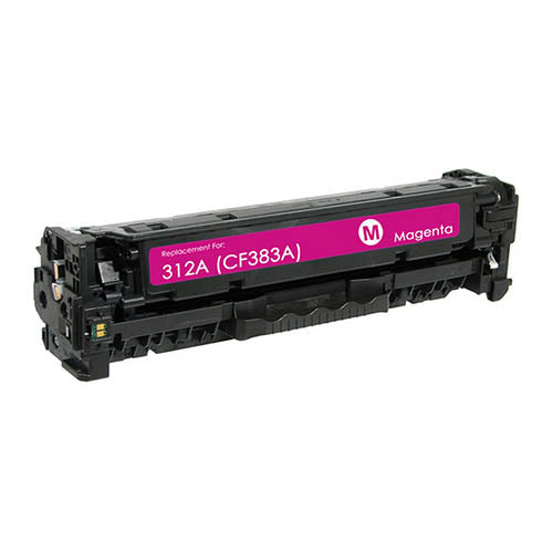 Compatible Premium Toner Cartridges 312A Magenta Toner (CF383A) - for use in HP Printers