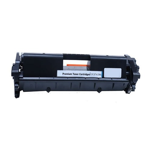 Compatible Premium Toner Cartridges CF217/218A Black Toner Cartridge without chips - for use in Canon and HP Printers