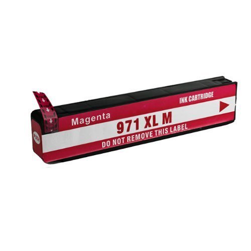 Compatible Premium Ink Cartridges 971XLM High Yield Magenta Remanufacturer Inkjet Cartridge - for use in HP Printers