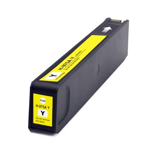 Compatible Premium Ink Cartridges 975ALY High Yield Yellow Remanufacturer Inkjet Cartridge - for use in HP Printers