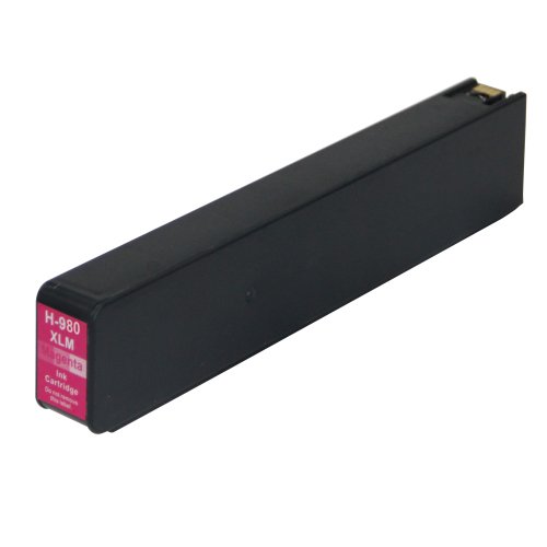 Compatible Premium Ink Cartridges 980XLM High Yield Magenta Remanufacturer Inkjet Cartridge - for use in HP Printers