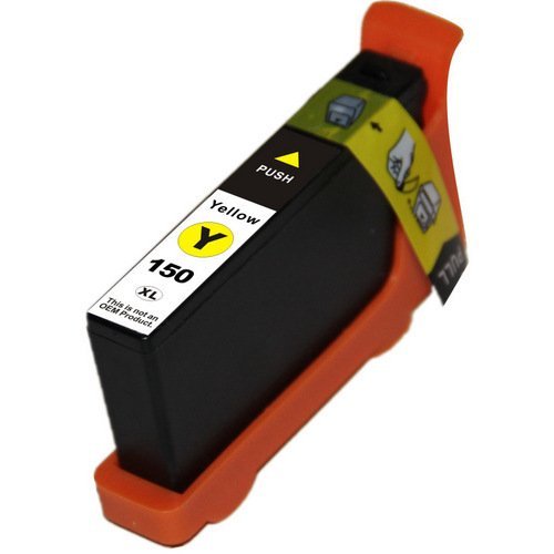 Compatible Premium Ink Cartridges 150XLY High Yield Yellow Inkjet Cartridge - for use in Lexmark Printers