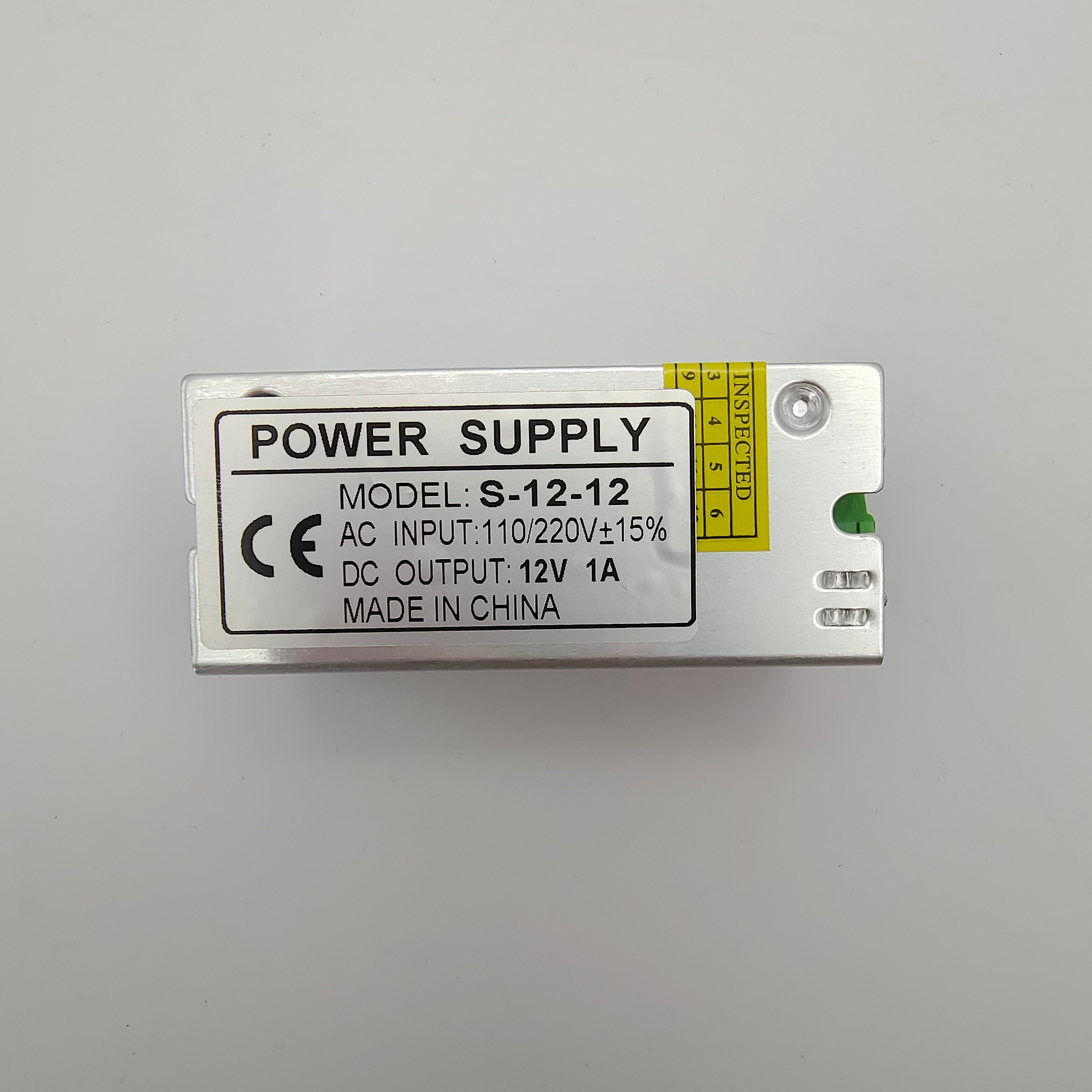 AC 110-240V TO DC 12V/24V 12V 1A 12W Transformer Regulated Power Supply