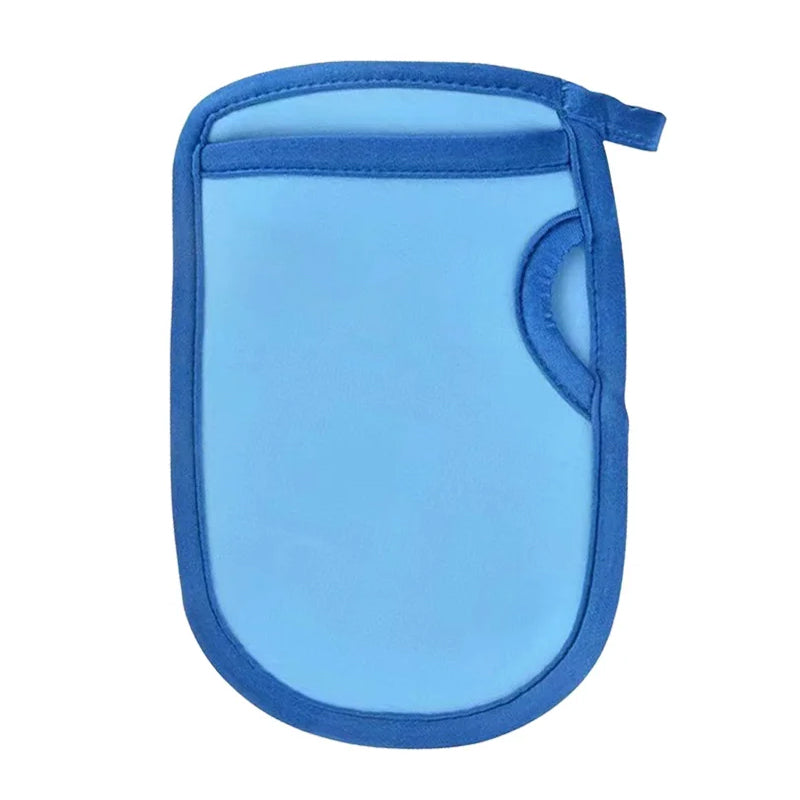 Blue universal Double-Side Super Soft Exfoliating Bath Mitt Shower Gloves Body Clean