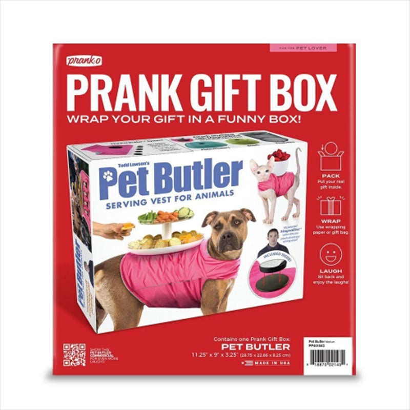 PRANK-O Prank Gift Box Pet Butler