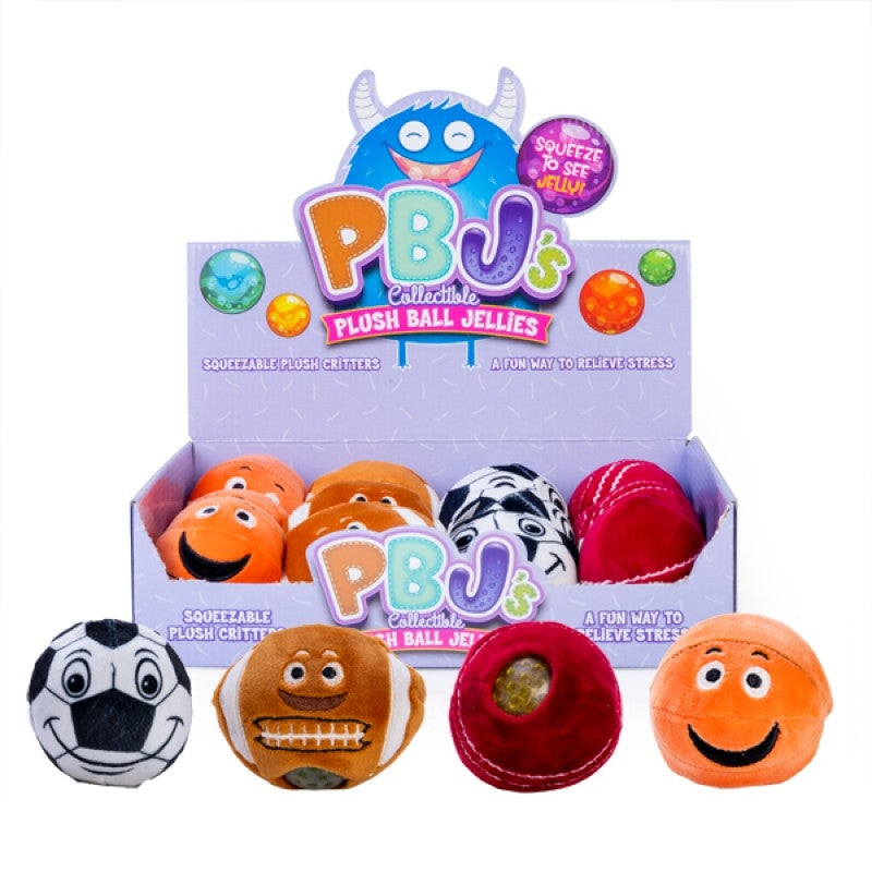 Sports Plush Ball Jellies (SENT AT RANDOM)