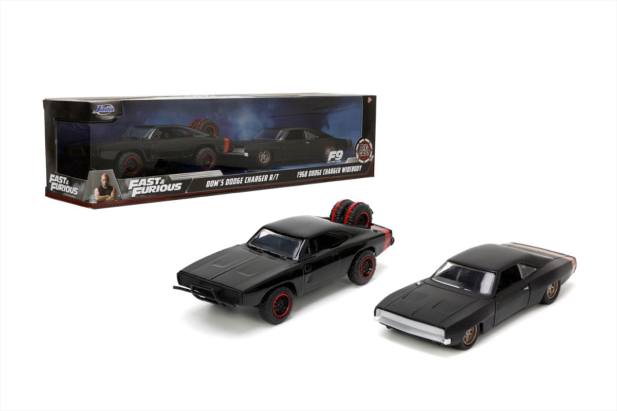 Fast & Furious - Dom's F9 Charger & F7 Charger 1:32 Scale 2-Pack