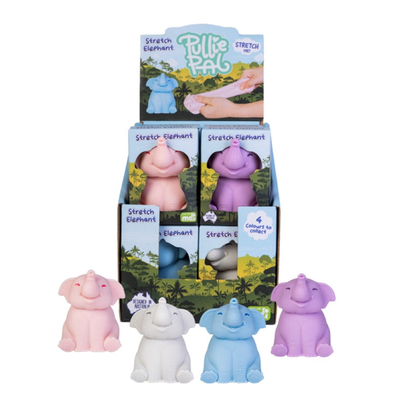 Pullie Pal Stretch Elephant (SENT AT RANDOM)