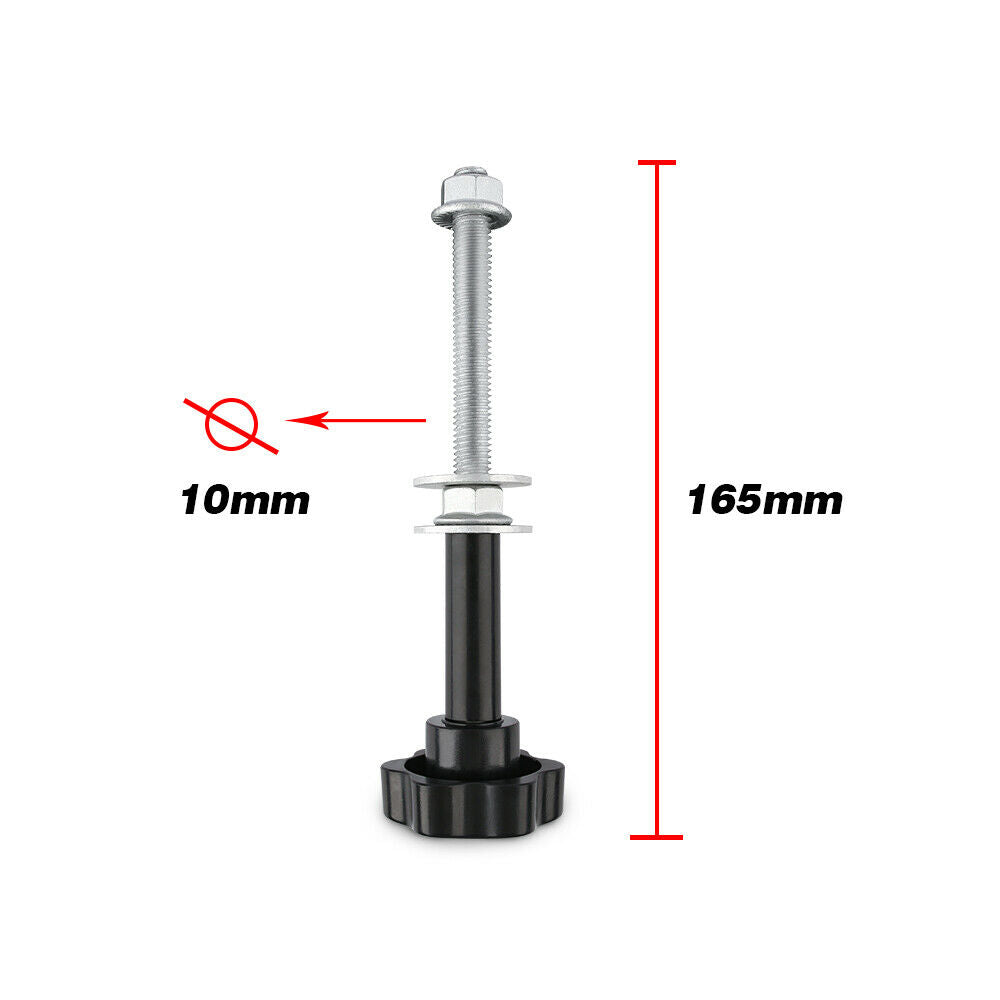 X-BULL 4WD Recovery tracks 10T 2 Pairs/ Sand tracks/ Mud tracks/ Mounting Bolts Pins Gen 2.0 -Orange
