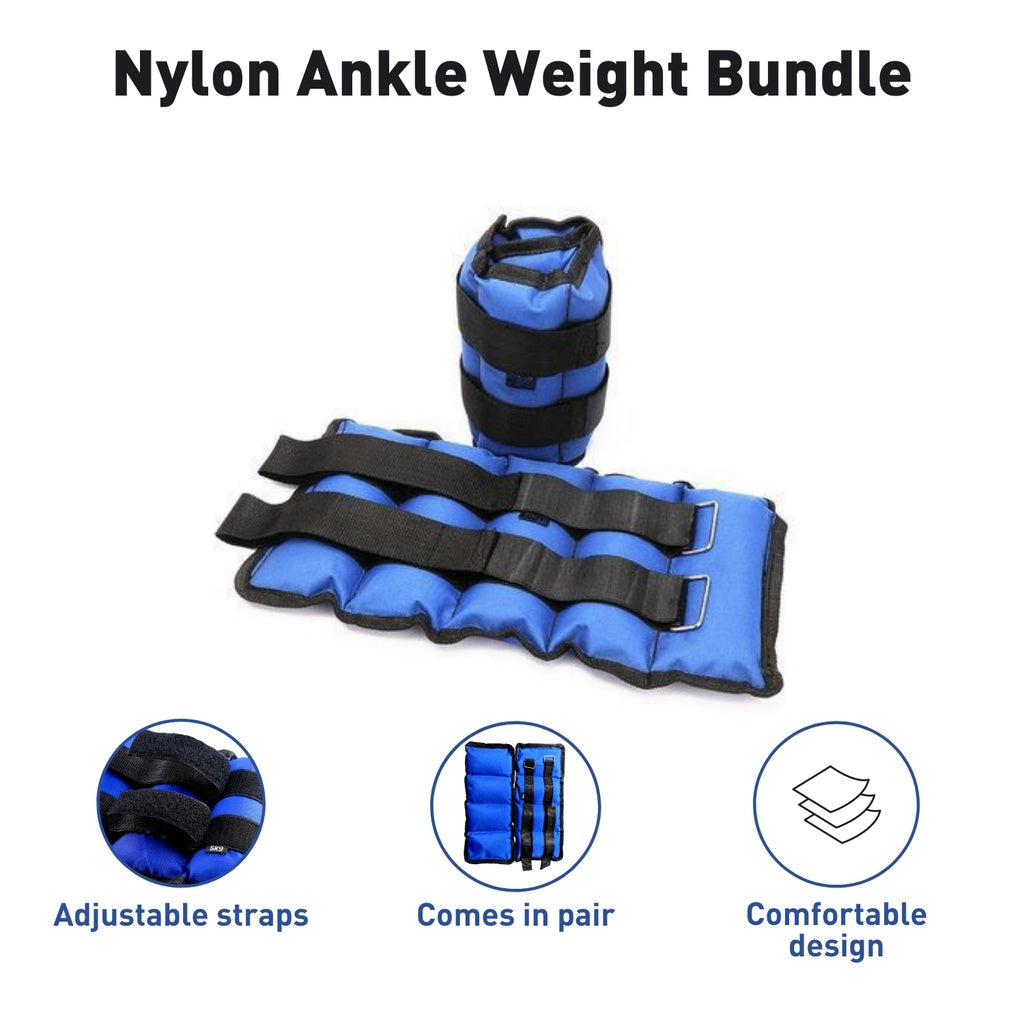VERPEAK Nylon Ankle Weight 2kg (Bundle) FT-AW-103-OP
