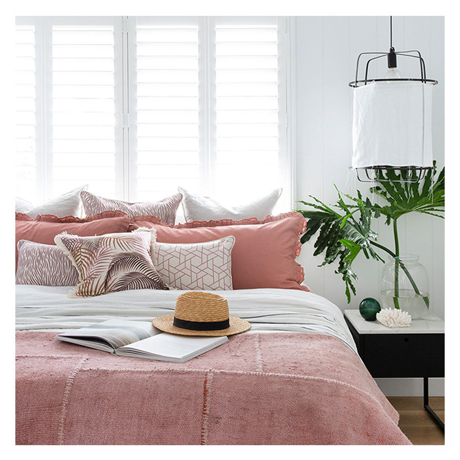 Cushion Cover-With Piping-Wild Rose-35cm x 50cm