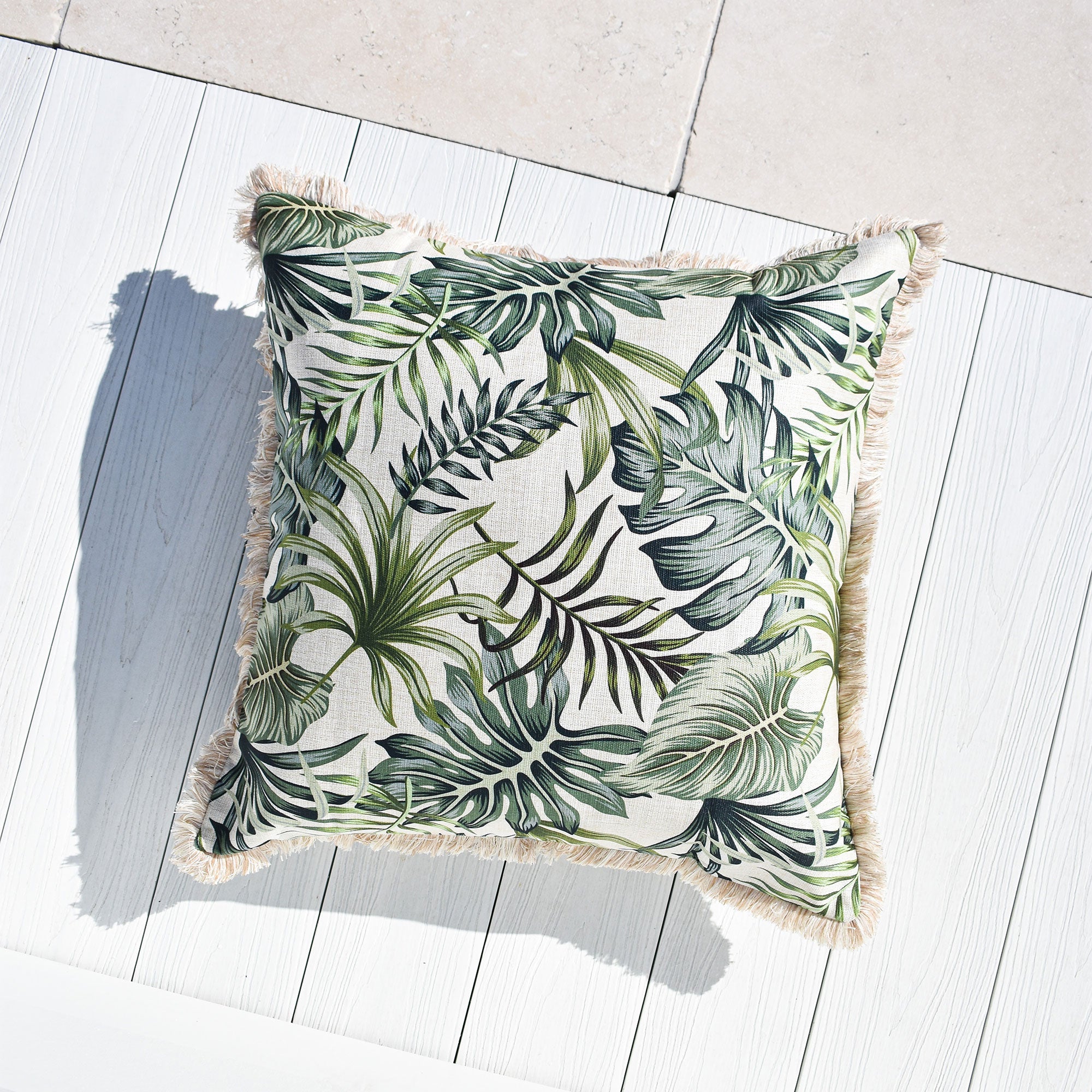 Cushion Cover-Coastal Fringe-Boracay-60cm x 60cm