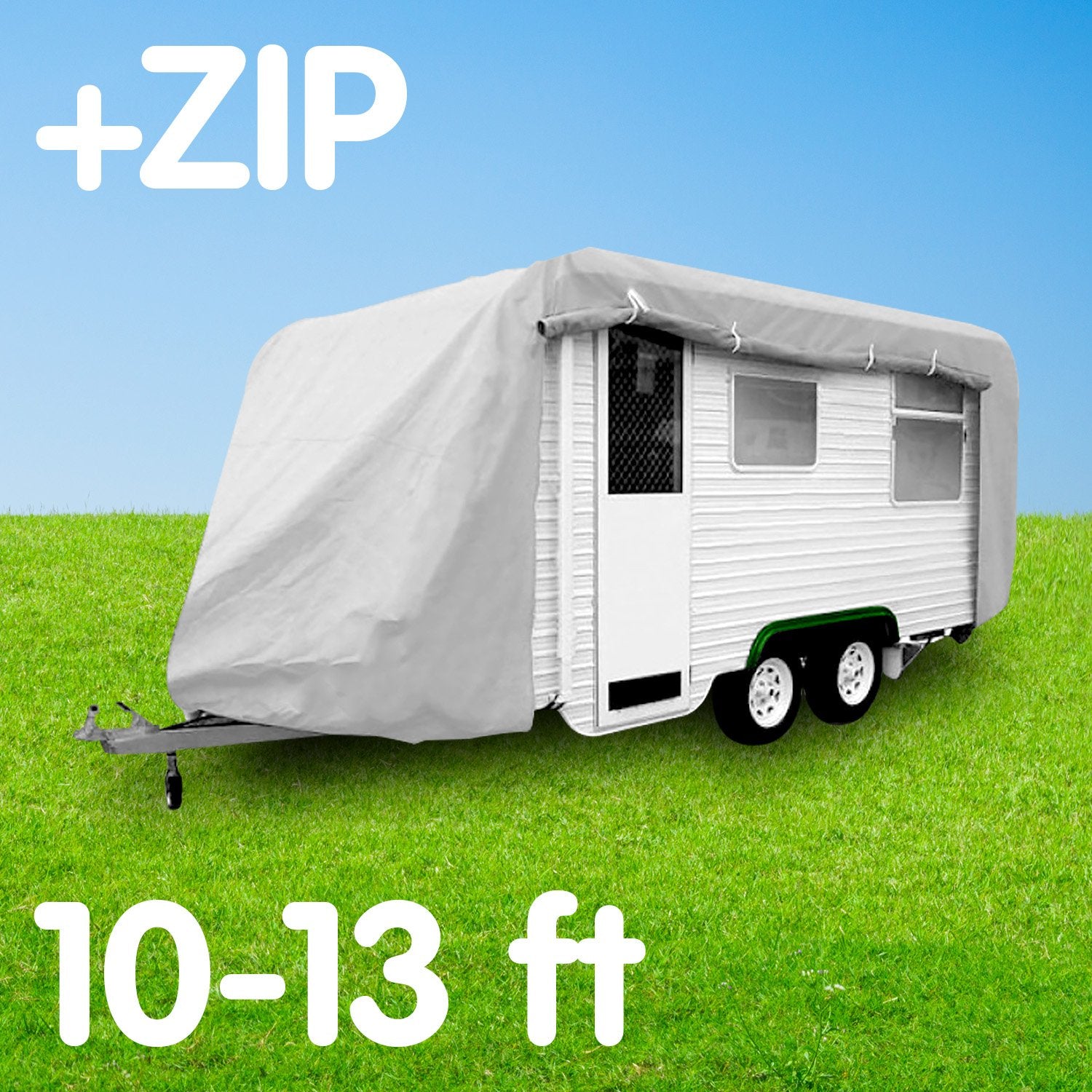 Wallaroo Caravan Cover With Side Zip Campervan 1013 ft